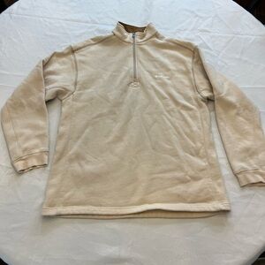 COLUMBIA Men’s 1/4 Zip Pullover Sweater, Size XL